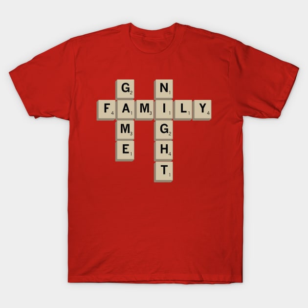 Family Game Night T-Shirt by BRAVOMAXXX